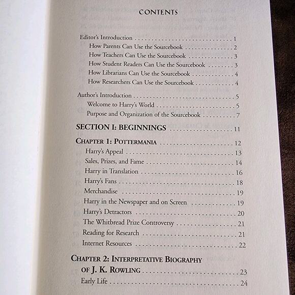 Exploring Harry Potter Beacham's Sourcebook YA Fiction Elizabeth D Schafer - Picture 7 of 8